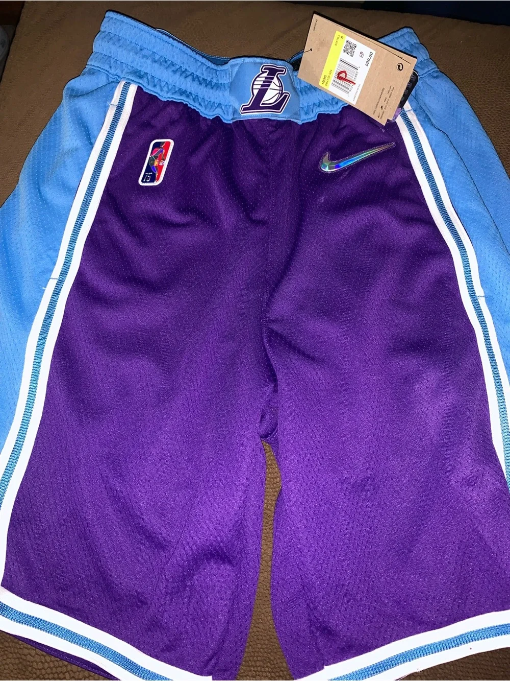 10 Los Angeles Lakers LeBron James Nike Swingman Jersey Bundle Size SMALL (40)